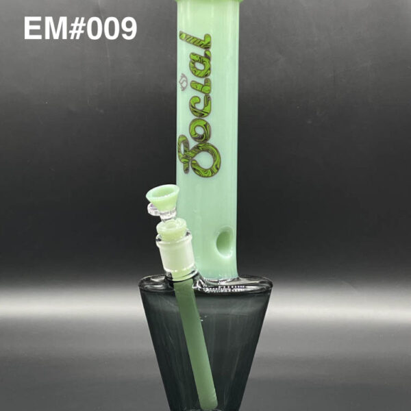 SOCIAL SLAYER 16 INCH SLYME WATER PIPE (A7-04/05)-EM#009
