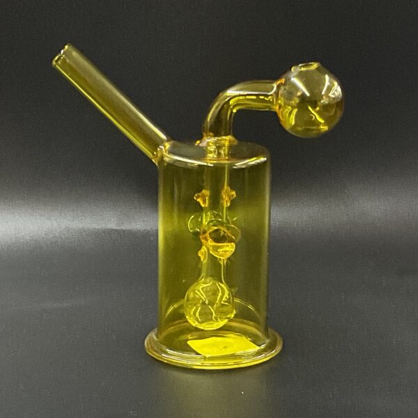 4.72 MINI GLASS OIL BURNER BONG OB#515