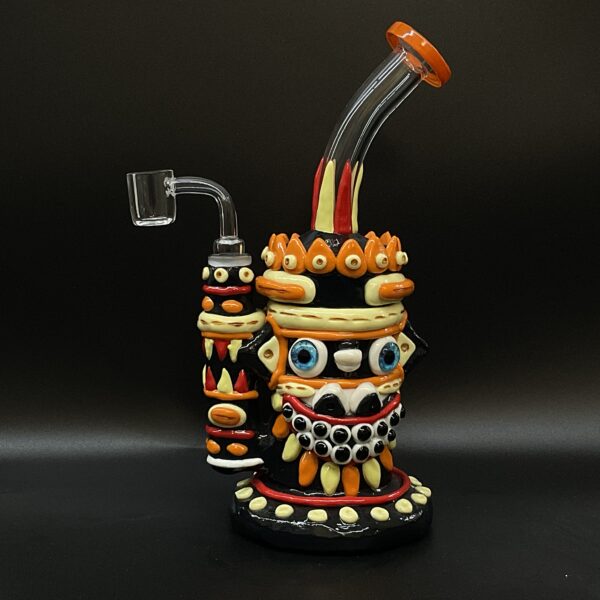 LARGE MONSTER TIKI WATER PIPE CY#775