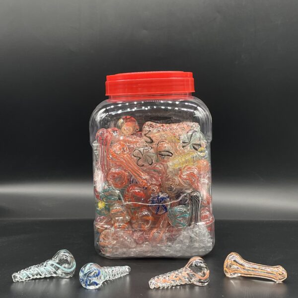 MINI HAND PIPE 100CT JAR CY#794
