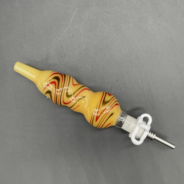 10MM NECTAR COLLECTOR STRAW WITH CLIP -CY#723