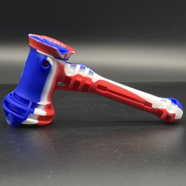 SILICONE HAMMER BUBBLER PIPE -CY#766