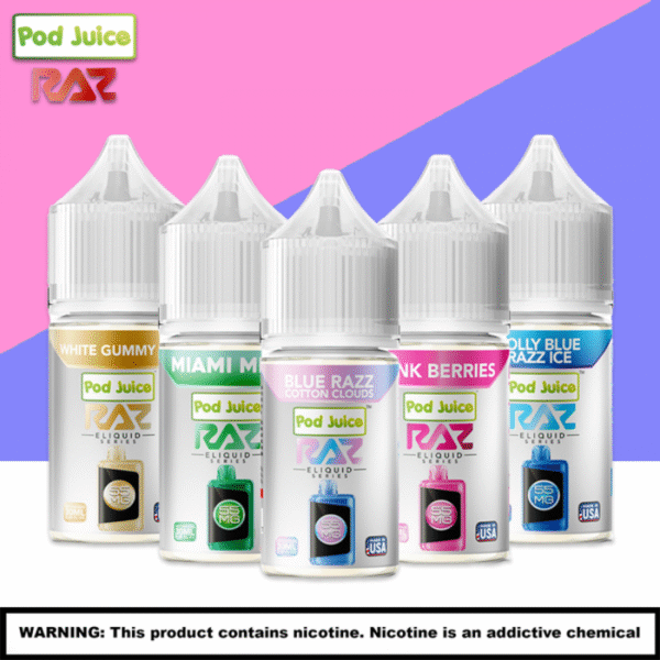POD JUICE X RAZ TFT SALT 30ML