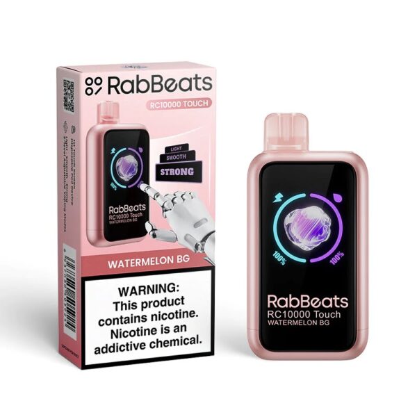 RABBEATS RC TOUCH DISPOSABLE 10K PUFFS 5CT DISPLAY