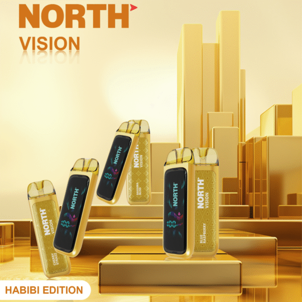 NORTH 15K HABIBI EDITION DISPOSABLE 5CT DISPLAY