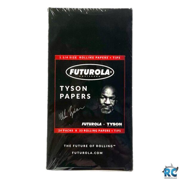 FUTUROLA X TYSON PAPERS BROWN X 1 1/4 SIZE 24CT BOX