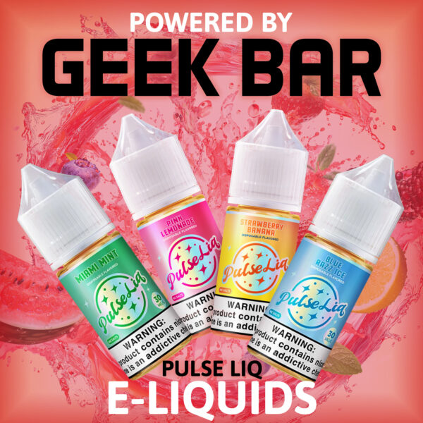 PULSELIQ BY GEEK BAR SALT JUICE 30ML