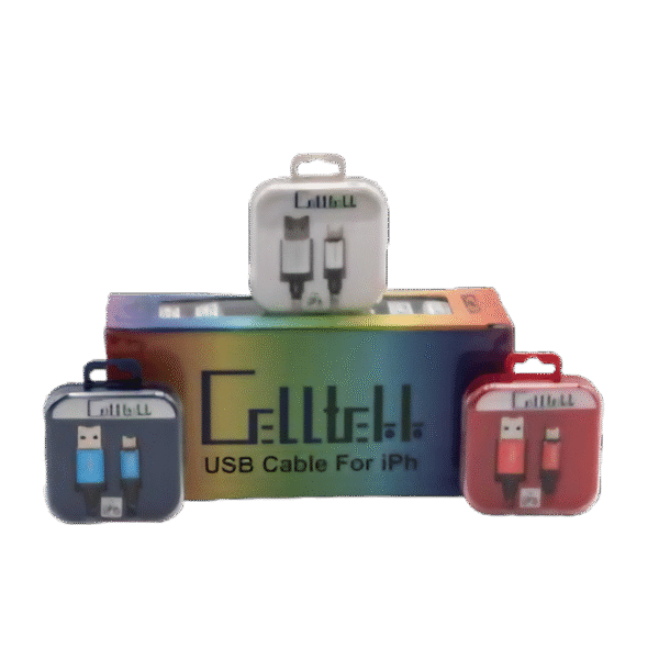 CELLTEKK SQUARE REFILL USB-C CABLE TO IPH 3.5F 10CT DISPLAY