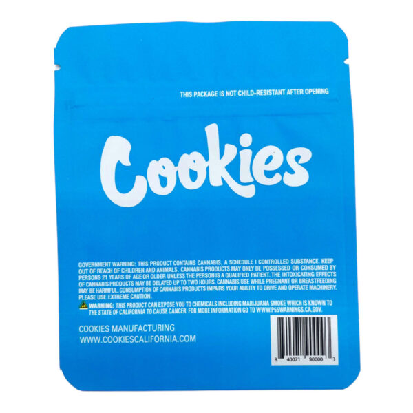 COOKIES 3.5 MYLAR AND GRAPHIC SMALL BAGS CY#798