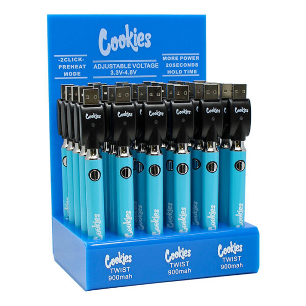 COOKIES TWIST 900 MAH BATTERY 30PK DISPLAY