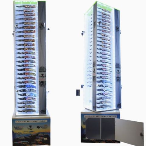 SNAKE EYE KNIFE DISPLAY 120CT