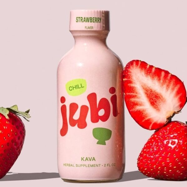 JUBI KAVA STRAWBERRY 500MG SHOT 12CT