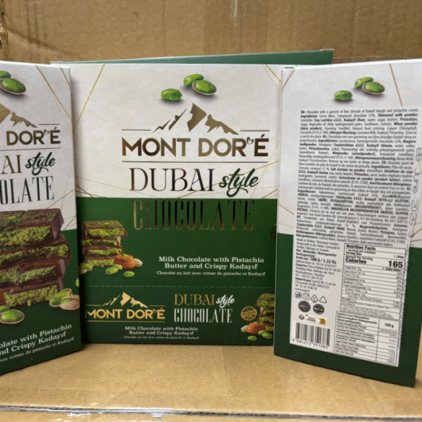 MONT DOR E DUBAI STYLE CHOCOLATE 12BARS