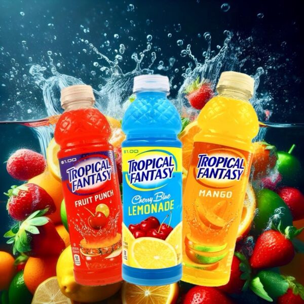 TROPICAL FANTASY 22.5OZ $1.00 24PSC/CASE